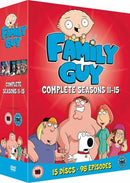 Family Guy Series Season 11, 12, 13, 14 & 15 DVD Box Set New Sealed
