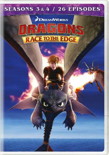 Dragons: Race to the Edge - Seasons 3 & 4 DVD New Sealed