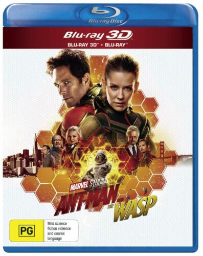 Ant-Man And The Wasp 3D Blu ray + Blu ray RB Marvel New