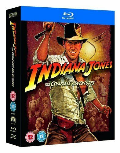 Indiana Jones The Complete Adventures Blu ray RB/Aus 1, 2, 3 & 4 New & Sealed