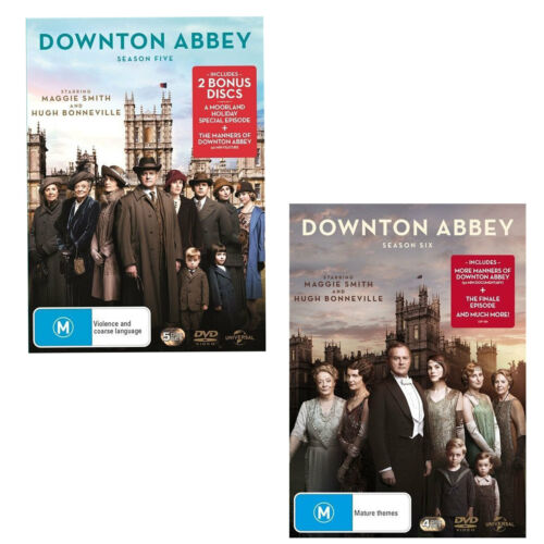 DOWNTON ABBEY season 5 & 6 + Finale, A Moorland Holiday Christmas Special DVD R4