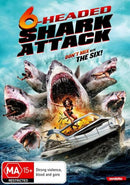 6 Headed Shark Attack (DVD, 2019) R4