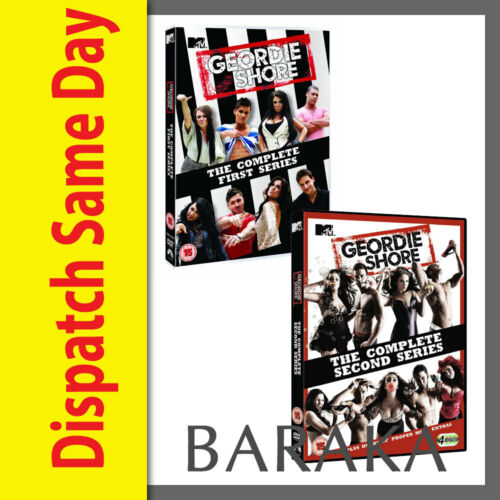 Geordie Shore - Series Season 1 & 2 DVD Set Complete first Second 1st 2rd New