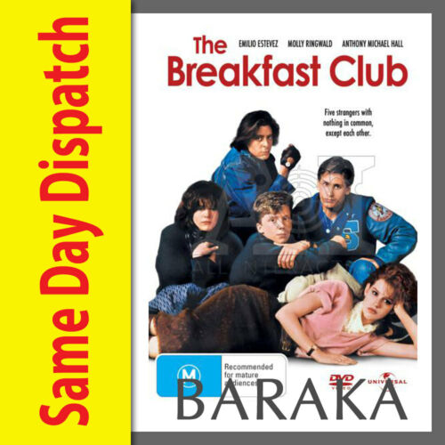 The Breakfast Club Region 4 DVD New & sealed