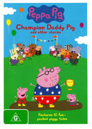 Peppa Pig Champion Daddy Pig Region 4 / Aus release DVD New & Seale