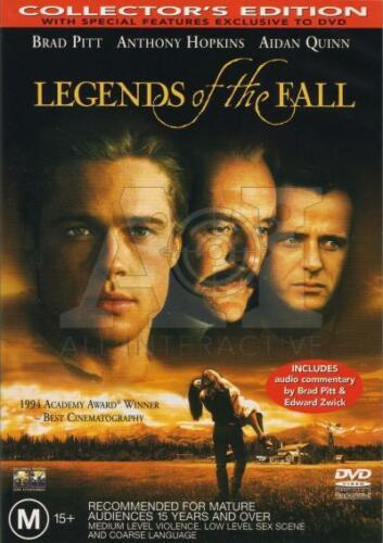 Legends of the Fall DVD R4 Brad Pitt, Anthony Hopkins New & Sealed