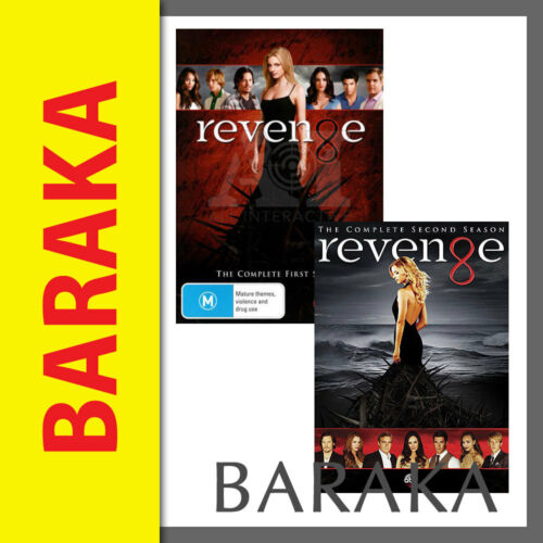 Revenge: The Complete First and Second Season Seires 1 & 2 DVD R4 New & Sealed