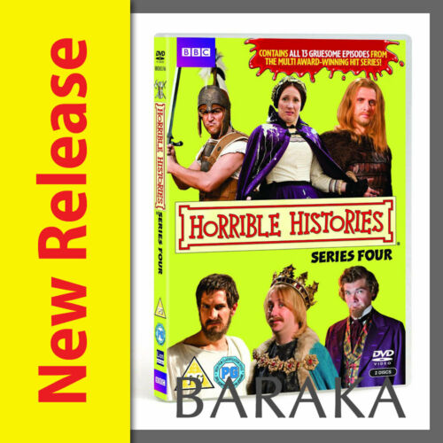 Horrible Histories The Complete Series Seasons 4 DVD R4 / Australian Release New