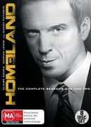 HOMELAND Complete Serie Seasons 1 & 2 DVD Box Set R4 / Aus New & Sealed 1 - 2