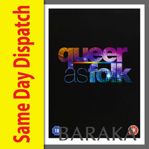 Queer As Folk USA Complete Season Series 1, 2, 3, 4 & 5 Complete DVD Box Set 1-5
