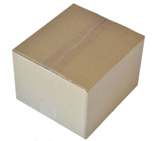 15 Mailing Packing Boxes 235mm x 220mm x 165mm Cardboard New
