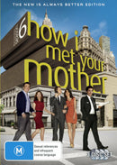 HOW I MET YOUR MOTHER COMPLETE SEASON SERIES 6 six DVD R4 BOX SET 3 discs
