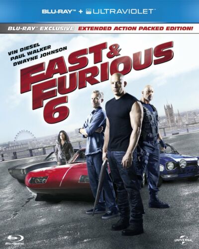 FAST and FURIOUS 6 Blu ray RB/Aus not a DVD The Fast & The Furious