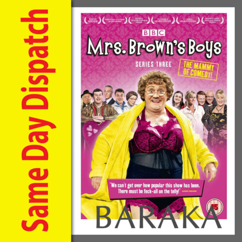MRS BROWNS BOYS Brown's Boy Season 3 + Christmas Crakers: 3 Xmas Specials DVD R4