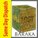 LOST - THE COMPLETE SEASONS 1,2,3,4,5, 6 DVD BOX SET NEW R4 "Clearance"