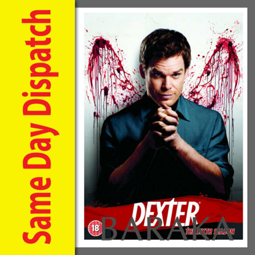 DEXTER COMPLETE SEASONS SERIES 6 DVD BOX SET COLLECTION 4 DISC