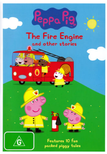 Peppa Pig Fire Engine and Other Stories DVD R4 / Australian Release New & Sealed