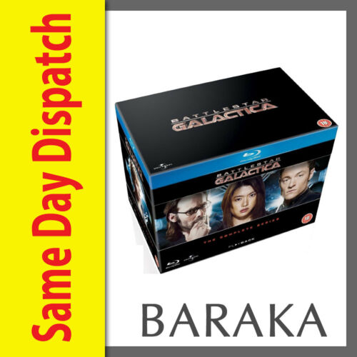 BATTLESTAR GALACTICA season series 1 2 3 4 + Razor Blu ray Box Set RB not a DVD