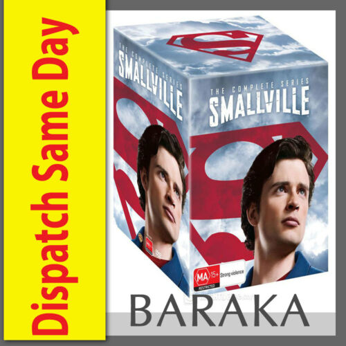 SMALLVILLE COMPLETE SERIES COLLECTION 1-10 DVD BOX SET 62 DISCS R4