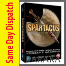 SPARTACUS BLOOD & SAND GODS OF THE ARENA VENGEANCE WAR OF THE DAMNED DVD box set