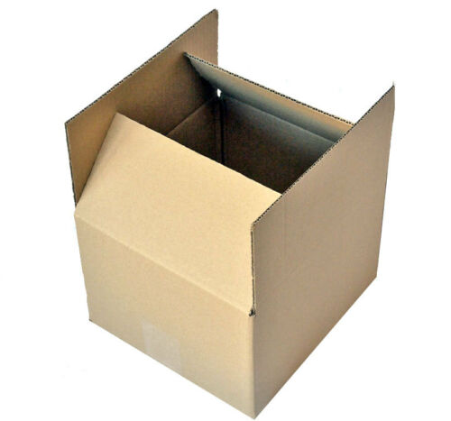 15 Mailing Packing Boxes 235mm x 220mm x 165mm Cardboard New