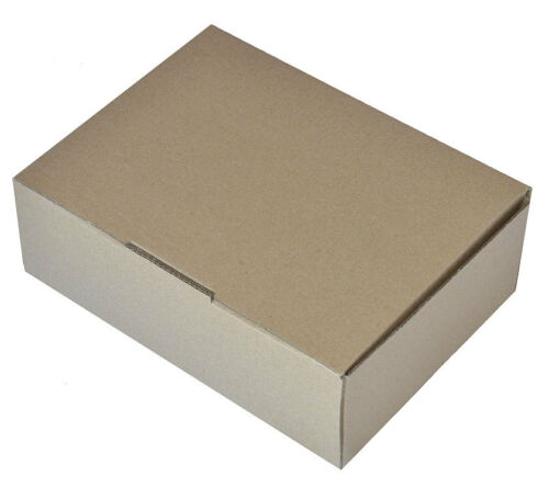 50 BX1 Mailing Packing Boxes Cardboard Carton 230mm x 171mm x 78mm Die Cut New