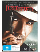 Justified Season Series 2 DVD box set Region 4 New & Sealed