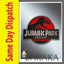 Jurassic Park Trilogy DVD box set The lost world 1 2 3 I II III Region 4 New