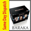 BATTLESTAR GALACTICA complete season series 1 2 3 4 + Razor DVD Box Set R4 "dent