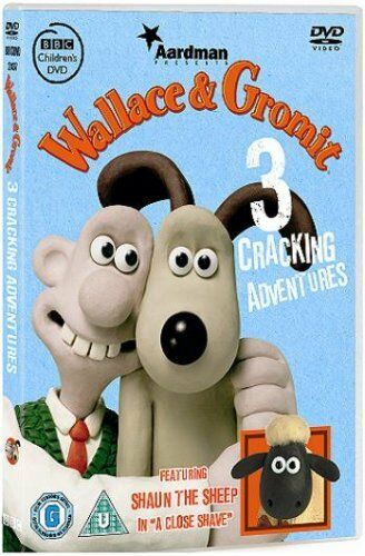 Wallace & Gromit 3: Cracking Adventures DVD R4 New "Shaun the sheep" fan