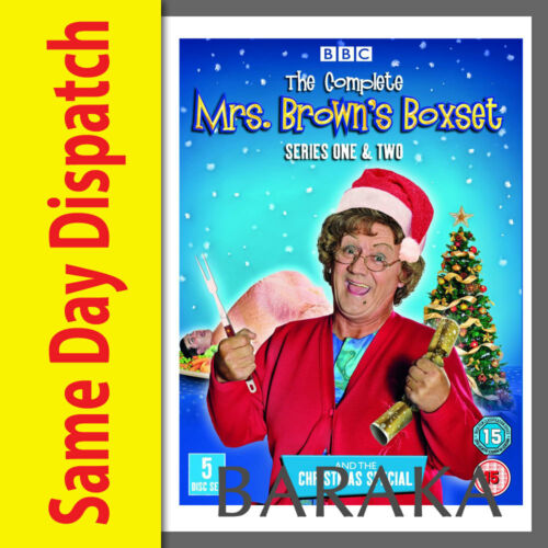 MRS BROWNS BOYS Brown's Boy Series 1 & 2 + Christmas Special DVD Box Set R2 BBC