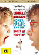 Honey, I Shrunk The Kids, Blew up Kids, Shrunk ourselves Trilogy DVD R4 New