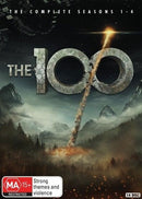 The 100 the complete Season Seires 1, 2, 3 & 4 DVD Box Set 14-Disc Set R4 New