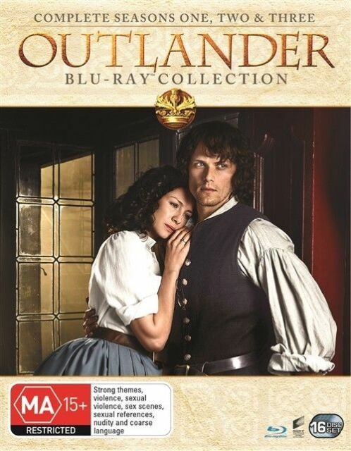 OUTLANDER the complete Season Series 1, 2 & 3 Blu ray Box Set RB New Sealed