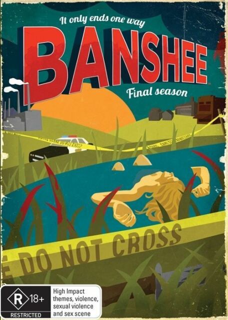 Banshee : Season 4 DVD Region 4 New Sealed 3-Disc Set 2016