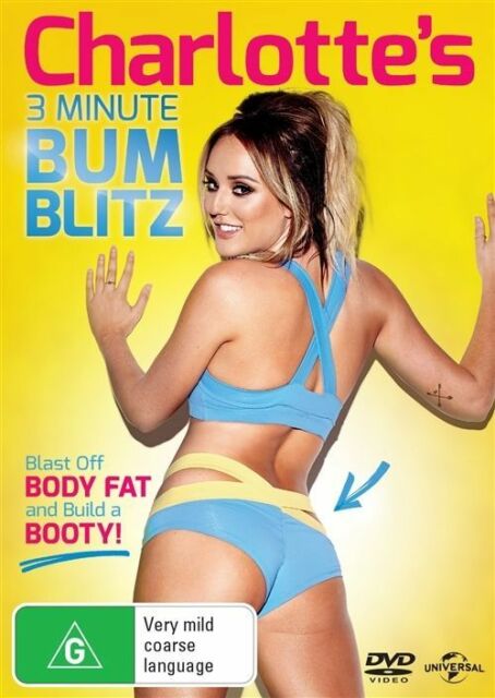 Charlotte Crosby's 3 Minute Bum Blitz DVD R4 Fitness New Geordie Shore Star