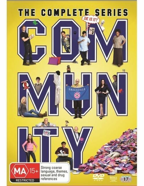 Community The Complete Season Series 1, 2, 3, 4, 5 & 6 DVD Box Set R4 New