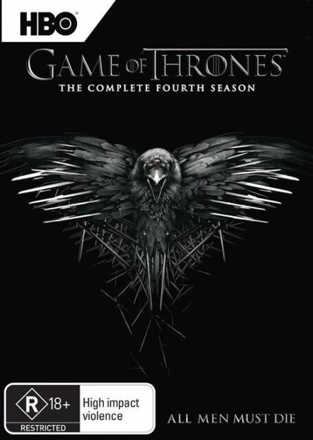 Game Of Thrones : Season Series 4 DVD 2015, 5-Disc Set R4 New