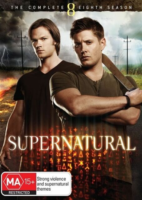 SUPERNATURAL: COMPLETE SERIES SEASON 8 DVD eight R4 NEW 6 DISC SET