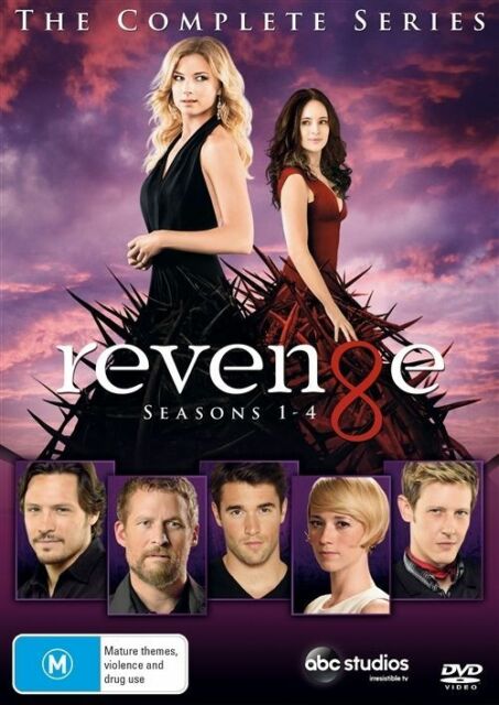 Revenge: The complete Season series 1, 2, 3 & 4 DVD Box Set 1 - 4 R4 New Sealed