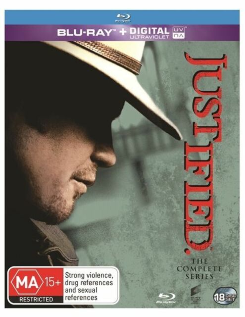 Justified the complete Season Series 1, 2, 3, 4, 5 & 6 blu ray box set 1 - 6 RB