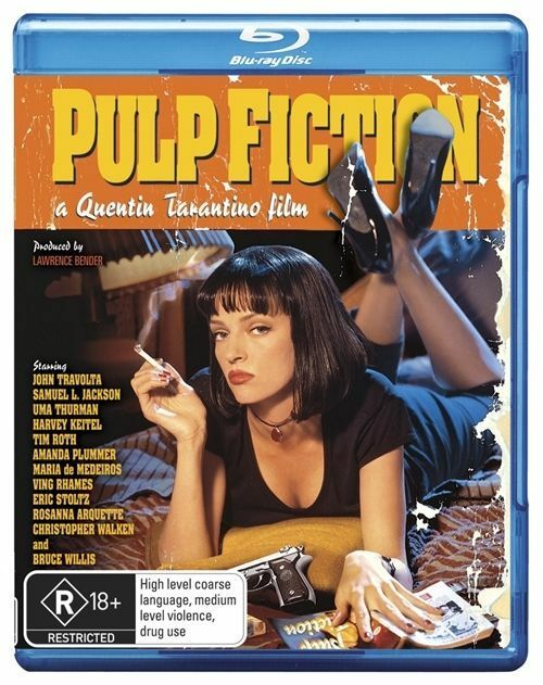 Pulp Fiction Blu ray John Travolta New & Sealed RB