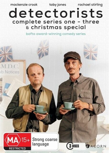 Detectorists : Series 1, 2 & 3 plus Christmas Special DVD 2018, 3-Disc Set R4