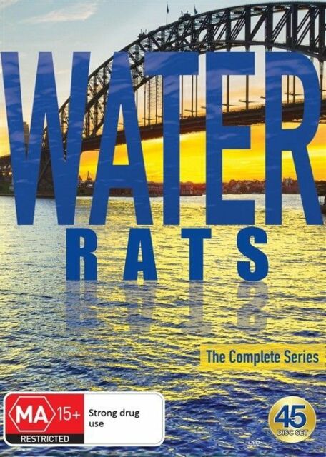 Water Rats The complete Season Series 1+2+3+4+5+6 DVD Box Set 45-Disc