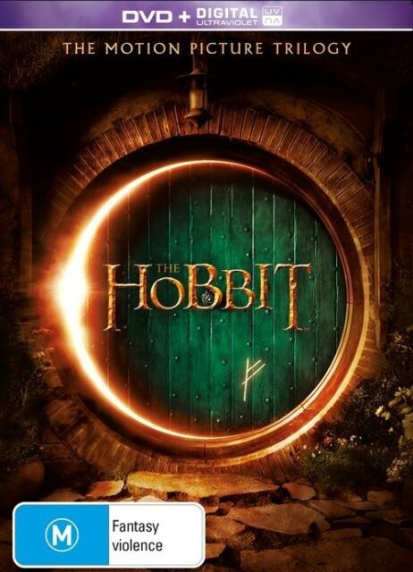 The Hobbit Trilogy DVD R4 An Unexpected Journey, Desolation of Smaug, Battle of