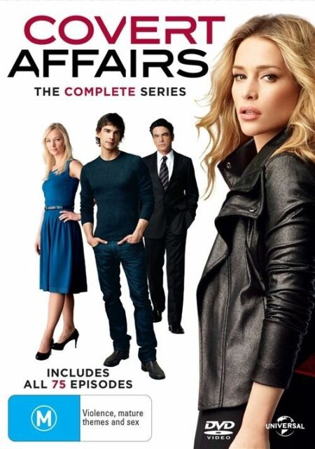 Covert Affairs Season 1, 2, 3, 4 & 5 DVD Box Set R4 New Sealed