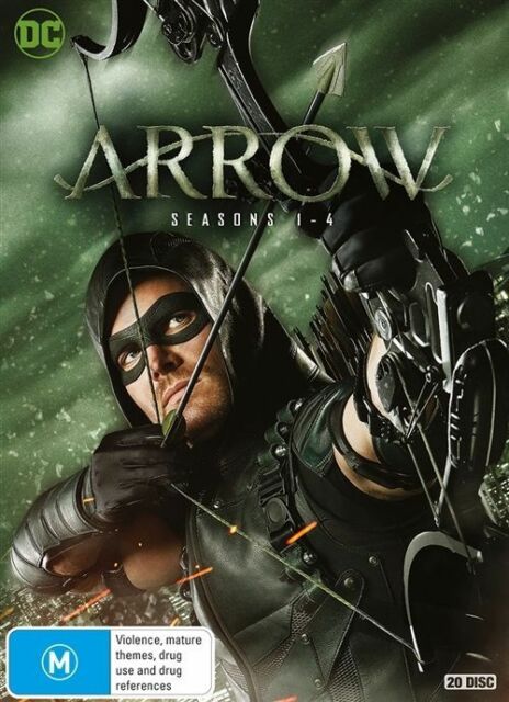 ARROW Complete The complete Season Series 1, 2, 3 & 4 DVD Box Set R4 New Sealed