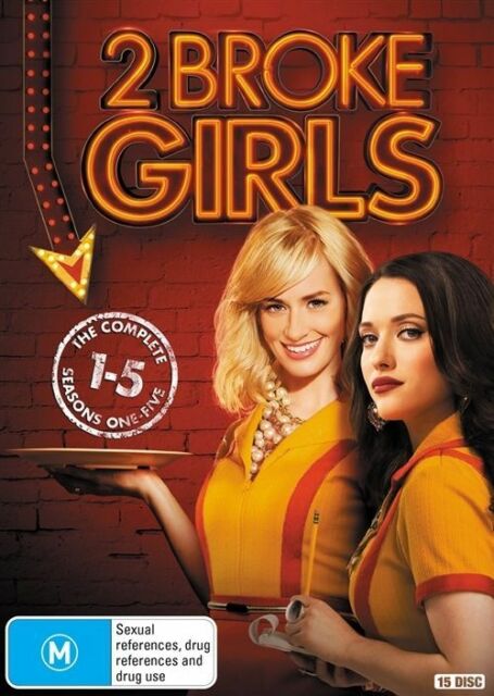 2 Broke Girls the complete Sereis Season 1, 2, 3, 4 & 5 DVD Box Set R4 "on sale"