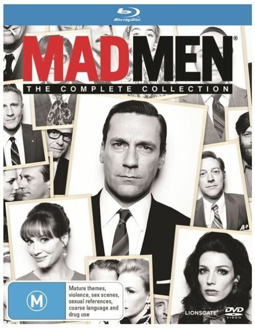 Mad Men Complete Series Seasons 1+2+3+4+5+6 +7 (Vol 1, 2) Blu Ray Box Set RB