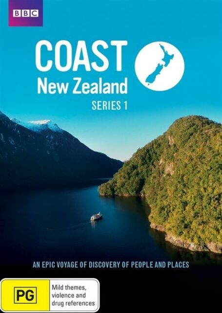 Coast New Zealand : Series 1 DVD, 2018, 2-Disc Set R4